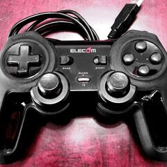 値下げ！☆超高性能有線ゲームパッド JC-U4013SBK☆動作品