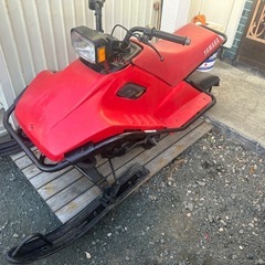 スノーモービル　スノースクート　ヤマハ　SV80