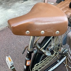 【取引確定】自転車　子ども１人乗せ チャイルドシート の画像