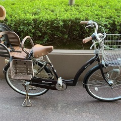 【取引確定】自転車　子ども１人乗せ チャイルドシート 