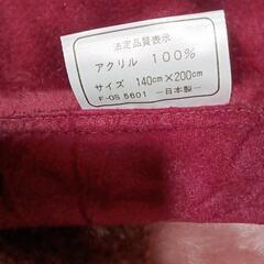 最終値引き高級美品B格品ブランケットの画像