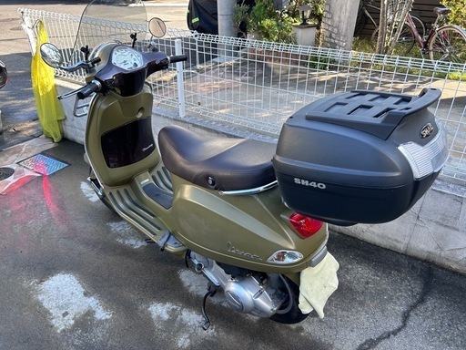 ベスパ lx125ie オリーブドライブ　オールペン ベスパ lx125ie オリーブドライブオールペン (ペリッパー) 桜街道の