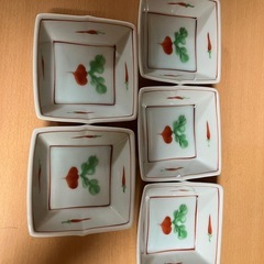 タチ吉　角小皿5個セット