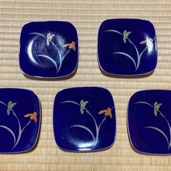 香蘭社 お皿5枚セット　箱付き