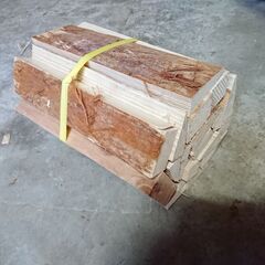 ⑳  第4期用意分　乾燥済み　薪　　束にした薪　手軽に焚き火や、ストーブ等に利用出来ます。火が着きやすい針葉樹薪を束ねたもの★　キャンプ　グランピング　焚き火　薪ストーブ等に　那須で薪の画像