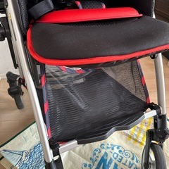 【美品】Pigeon ピジョン  ランフィ エフ ベビーカーの画像