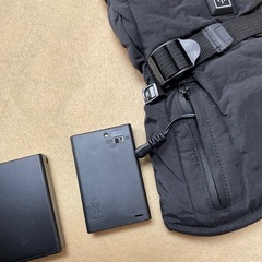 電池式 バイク スノボスキー 温感グローブの画像