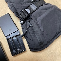 電池式 バイク スノボスキー 温感グローブの画像