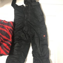 スキーウエア130赤の画像