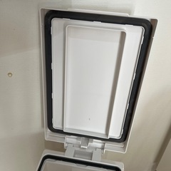 EBAN 20L ペダルペール　ホワイト　密閉パッキン　蓋付きゴミ箱　の画像