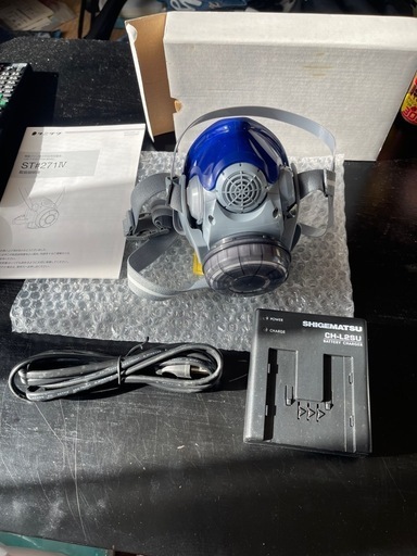 電動ファン付き防じんマスク(新品未使用)