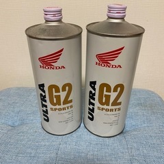 バイク　エンジンオイル　2本