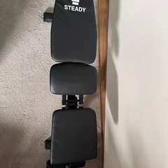 (筋トレ4点セット)ダンベルセット、筋トレ用ベンチ、ウエイトリスト、腹筋ローラーの画像