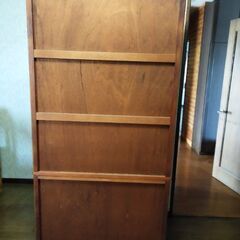 【早いものがち・無料です】籐家具 飾り棚 食器棚 未使用の画像