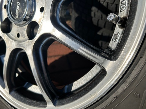 155/65R14 バリ山スタッドレス＋社外アルミセット