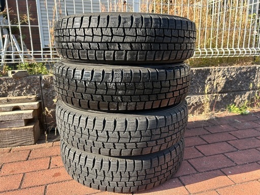 155/65R14 バリ山スタッドレス＋社外アルミセット