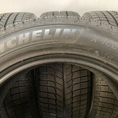 未走行に近い MICHELIN X-ICE 3+ 255/50R19 19インチ スタッドレス 4本 19年製 ランドローバー/レンジローバースポーツ等　(VTK084)の画像