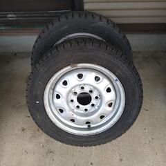 スタッドレスタイヤ　スチールホイル　155/65R13 73Q