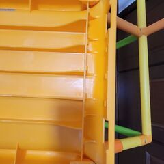 くまのプーさん 折りたたみ キッズパークSP ジャングルジム 滑り台 ブランコ 鉄棒の画像