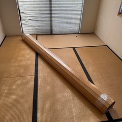 （受付再開）ウッドカーペット 6畳用 約260×350cm