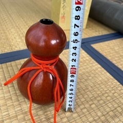 ひさご花生　ひょうたん花器の画像