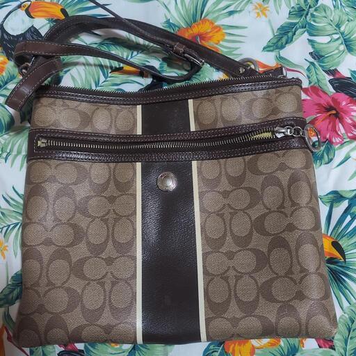訳アリCOACHショルダーバック