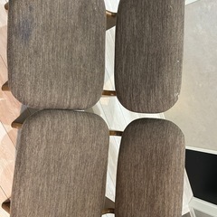 最終お値下げ中。机、イスセットの画像