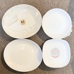 白いお皿　まとめて　新品の画像