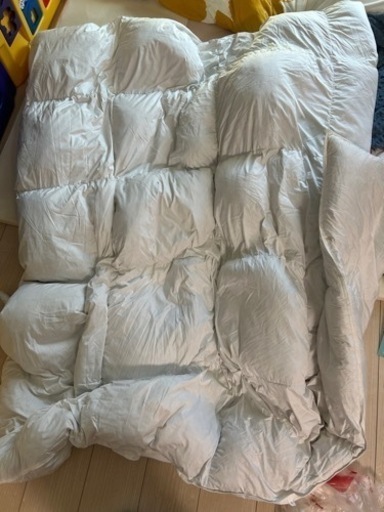無印良品　羽毛掛け布団
