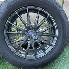 ダンロップスタッドレスタイヤホイール4本セット　225/65R17 2022年製