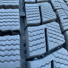 ダンロップスタッドレスタイヤホイール4本セット　225/65R17 2022年製の画像