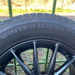 ダンロップスタッドレスタイヤホイール4本セット　225/65R17 2022年製の画像