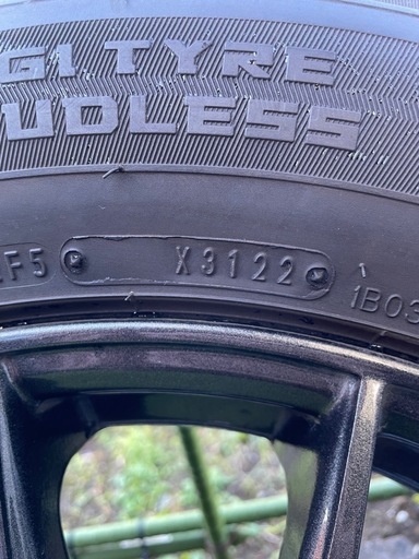 ダンロップスタッドレスタイヤホイール4本セット　225/65R17 2022年製