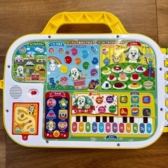 ワンワンとうーたん クイズにおえかき!ミュージック! タッチでおしゃべり レッスンバッグ の画像