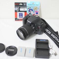 Canon Kiss X5 標準ズームレンズセット　一眼レフ　初心者セットの画像