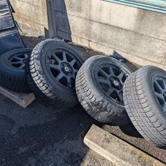 【取引中】Jeepパトリオット　スタッドレスタイヤ&ホイールの画像