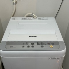 パナソニック　洗濯機の画像