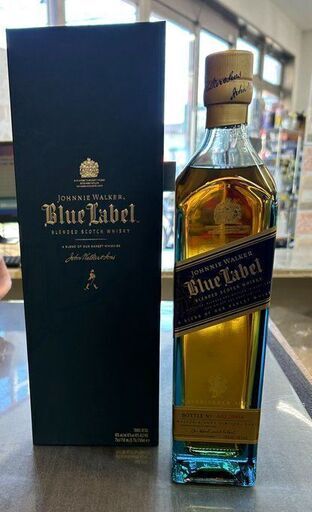 J5372 未開栓　ジョニーウォーカーブルーラベル 750ml 40% ウイスキー　【リユースのサカイ柏店】