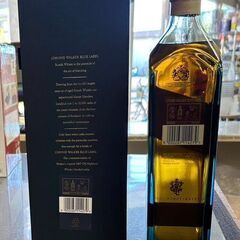 J5372 未開栓　ジョニーウォーカーブルーラベル 750ml 40% ウイスキー　【リユースのサカイ柏店】の画像