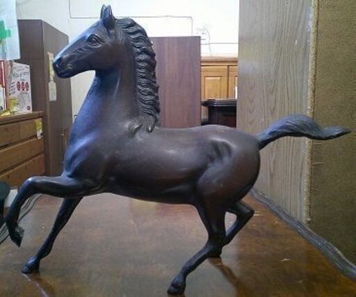 ID:20075087　置物（馬）