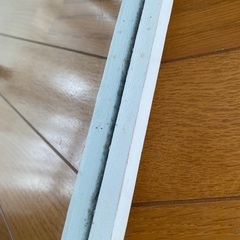 【中古】全身鏡　汚れあり　白色の画像