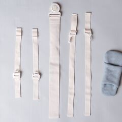 COMBI コンビ 電動ハイローチェア ホワイトレーベル ネムリラ AUTO SWING BEDi Long シェル EG ミンティーブルー 部屋の明かりを遮るスリープシェル搭載の画像