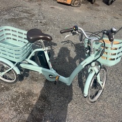 送料無料条件付き　電動三輪車 フロンティア ラクットワゴン 20/16型　中古車 値下げ！月末まで 電動三輪車 フロンティア ラクットワゴン 20