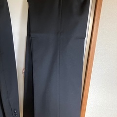 (11/30処分)値下げブラックメンズスーツ　の画像