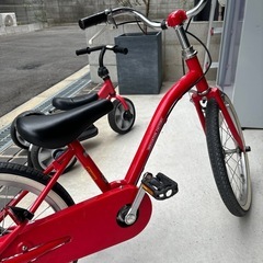 18インチ　子供用　中古自転車の画像