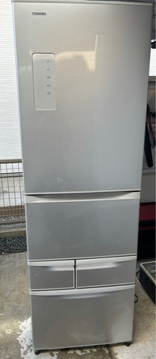 TOSHIBA 410L冷蔵庫