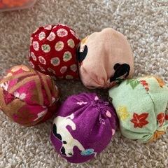 花はじき　おままごと　おはじきビーズ　ハンドメイドの画像