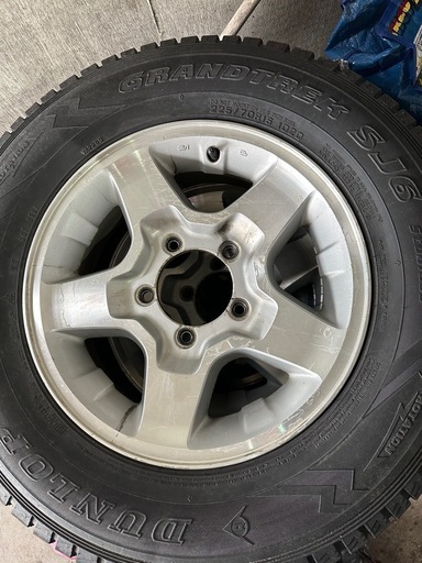 ジムニー純正ホイール付きスタッドレス