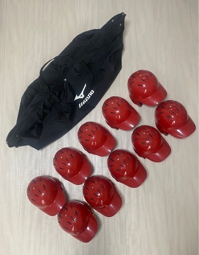 超特価　ソフト用ヘルメット　ミズノ