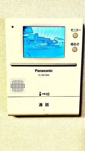 お話し中　Panasonic玄関ドアホーン